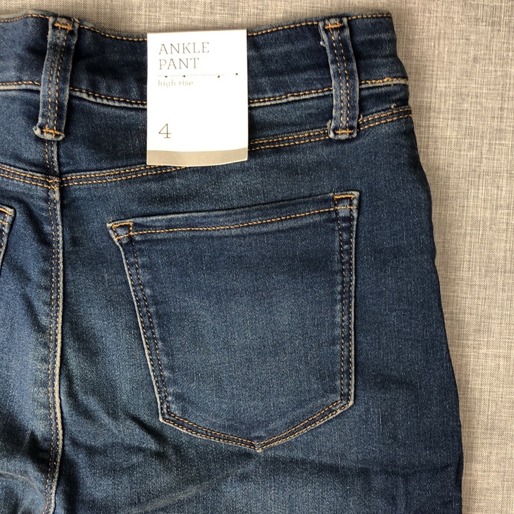 Style & Co High Rise Ankle Jeggings Size 4 - Picture 6 of 6